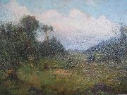 Creator:Edmond Dyonnet A forest meadow Germany oil painting artist